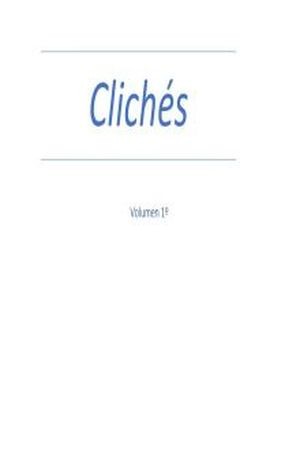 Clichés, volumen 1. Manga